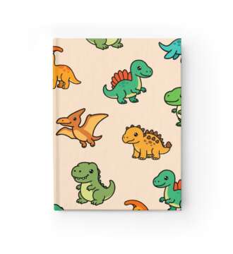 Dino Hardcover Journal