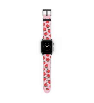 Strawberry Pattern Apple Watch Band